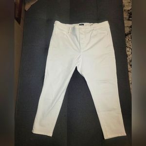 Express Size 18 Cropped Skinny Jeans
